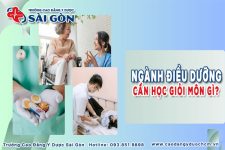 Tìm hiểu ngành Điều dưỡng cần học giỏi môn gì?